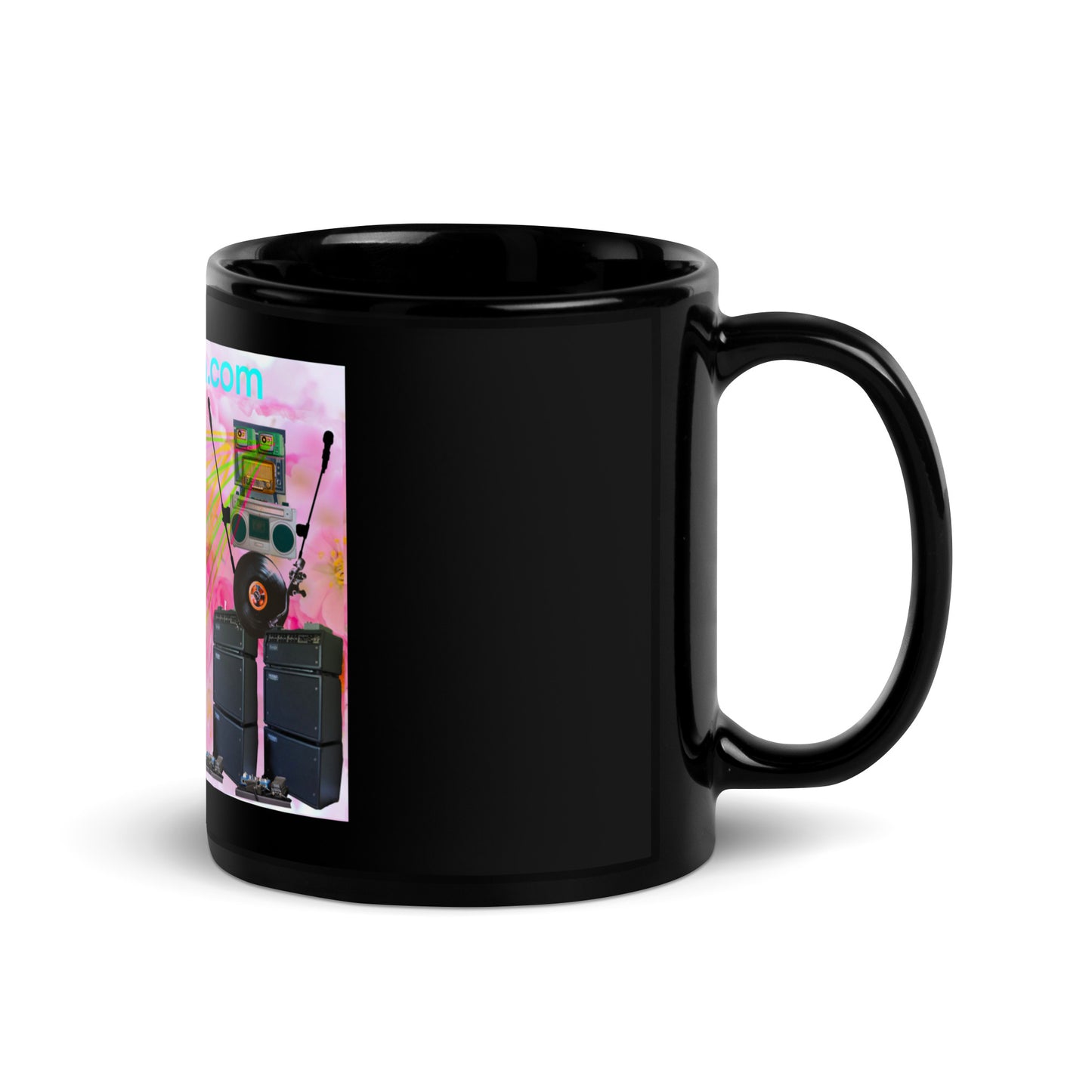 Black Glossy Mug