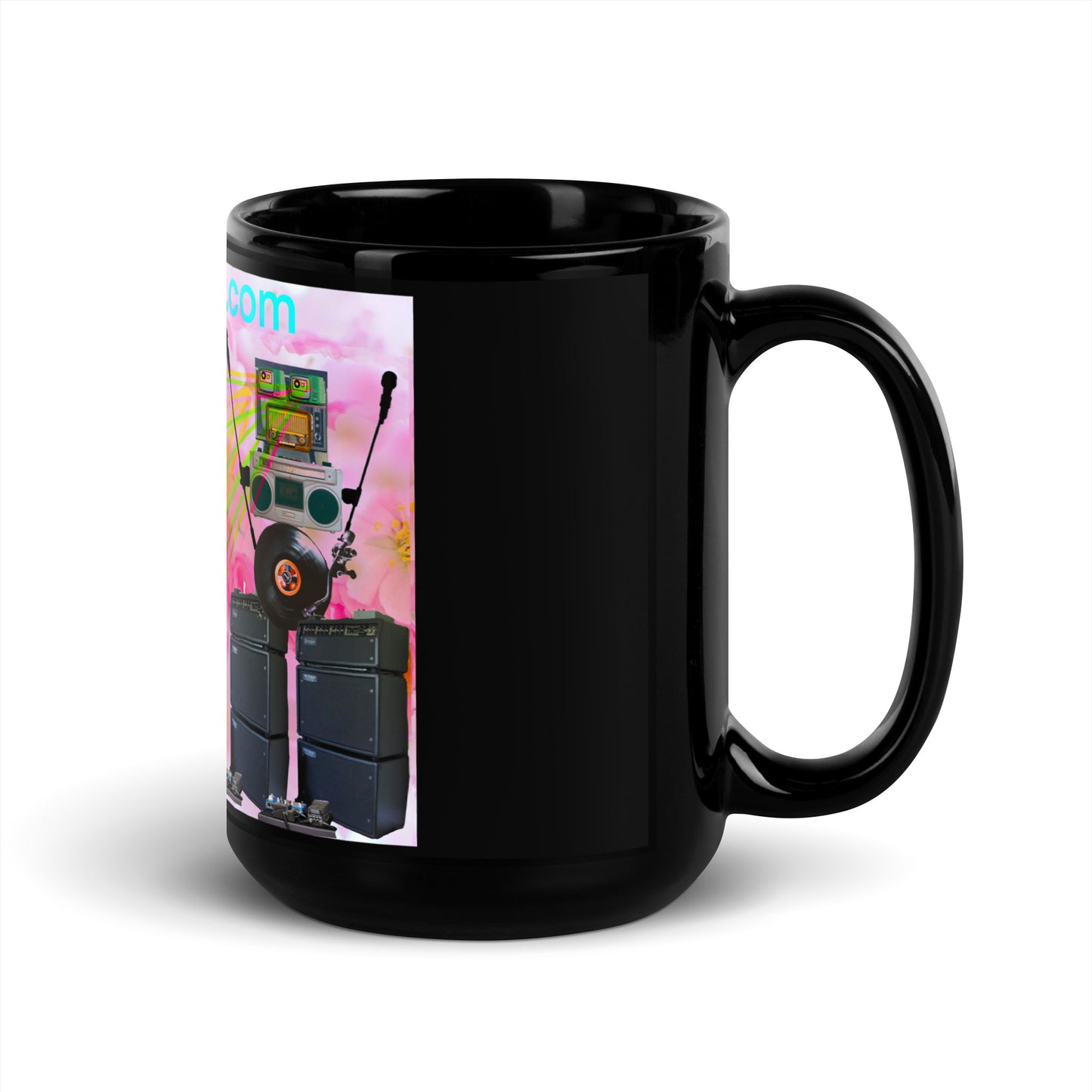 Black Glossy Mug